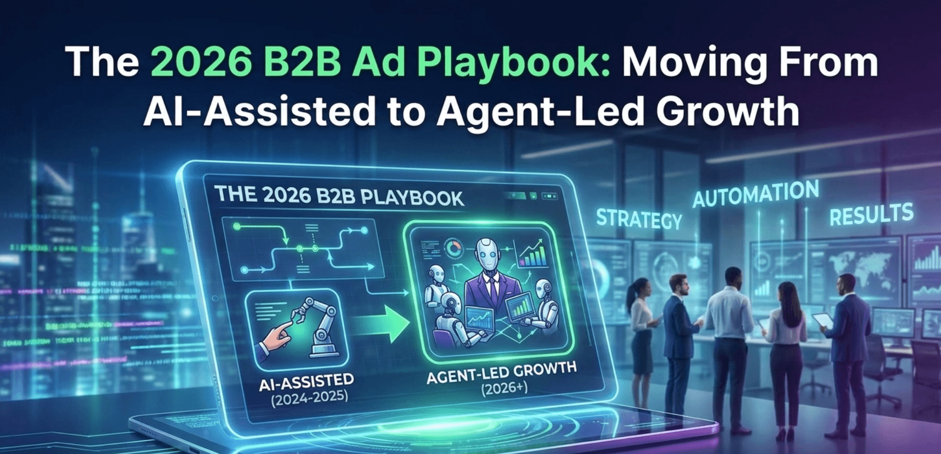 From AI-Assisted to Agent-Led: The New B2B Advertising Model for 2026